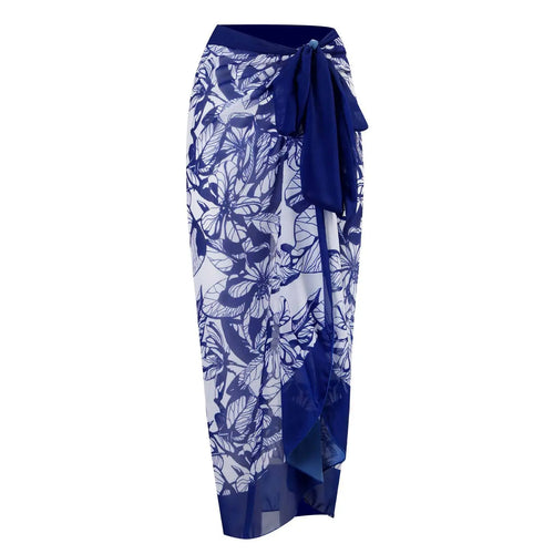 2023 New Sexy Print Retro Swimwear Beach Dress Cover Up Long Skirts Skirt Party Outfits Swimsuit Beachwear