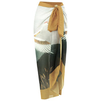 2023 New Sexy Print Retro Swimwear Beach Dress Cover Up Long Skirts Skirt Party Outfits Swimsuit Beachwear